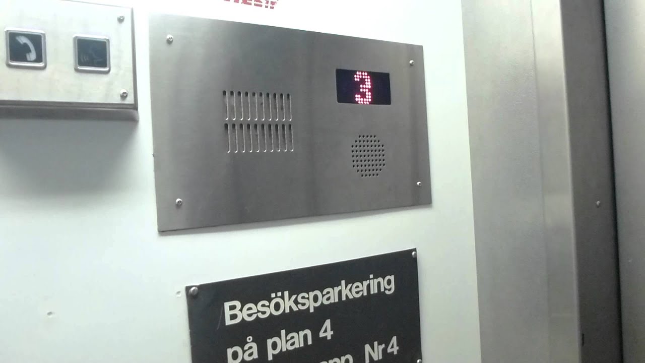 Magnusson Traction elevator mod @ Karolinska University Hospital in Huddinge