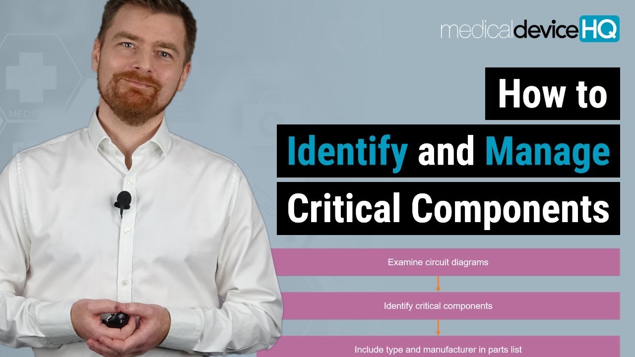 How to identify and manage critical components