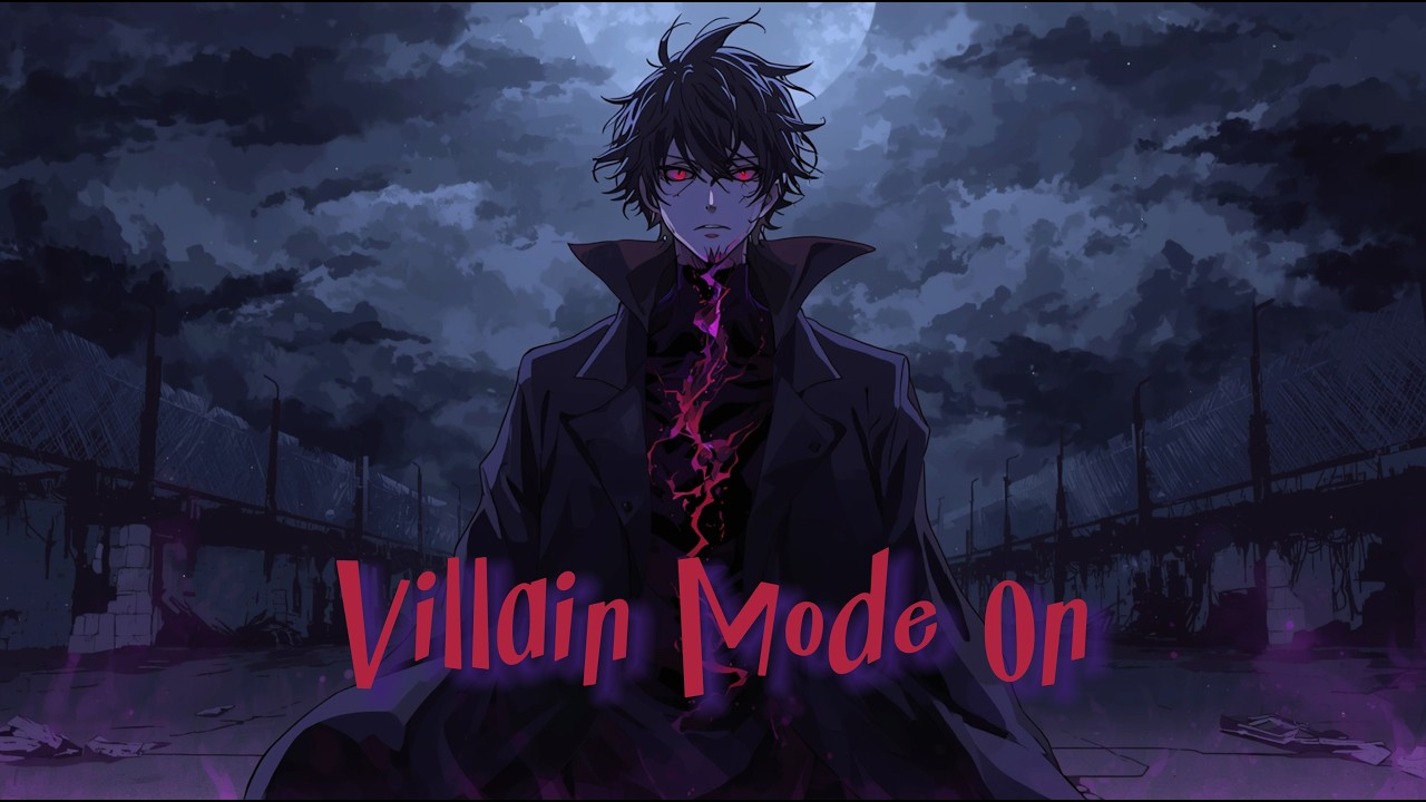 Nightcore – Villain Mode On (Lyrics) | Dark Anime Villain Song | AMV