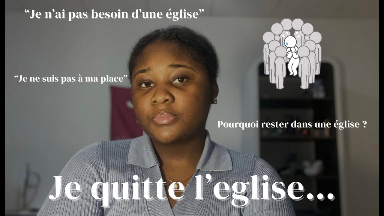 "Je quitte l'église"...