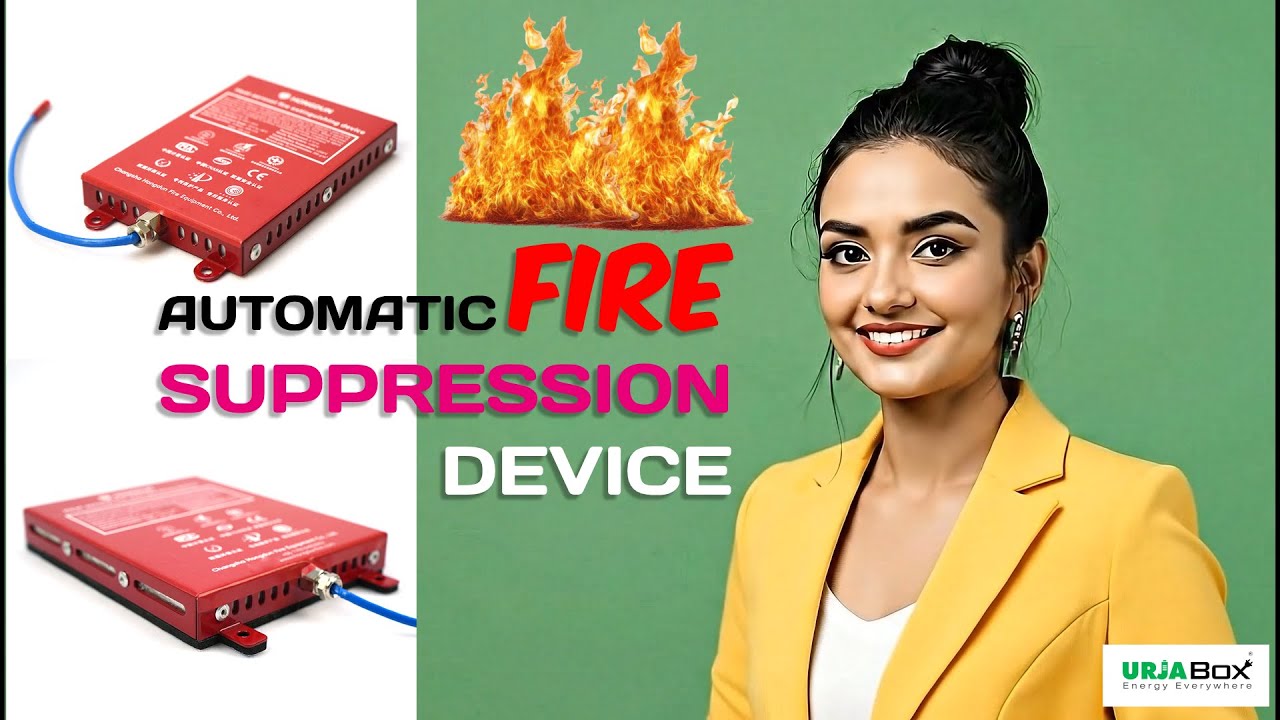 Urjabox Automatic Fire Suppression device | Automatic Fire Extinguisher | The Future of Fire Safety