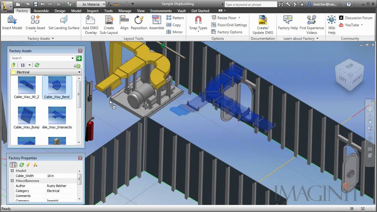 Autodesk Factory Design Suite for Shipbuilding