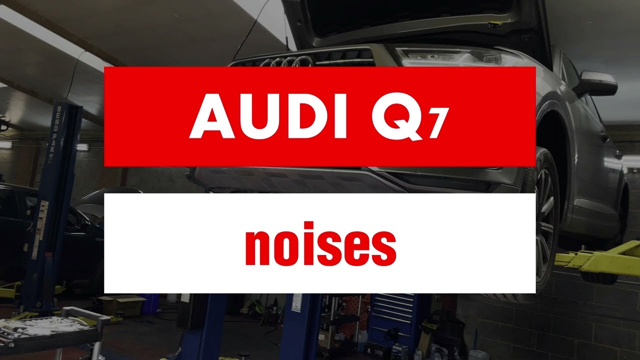 AUDI Q7 start-up noises