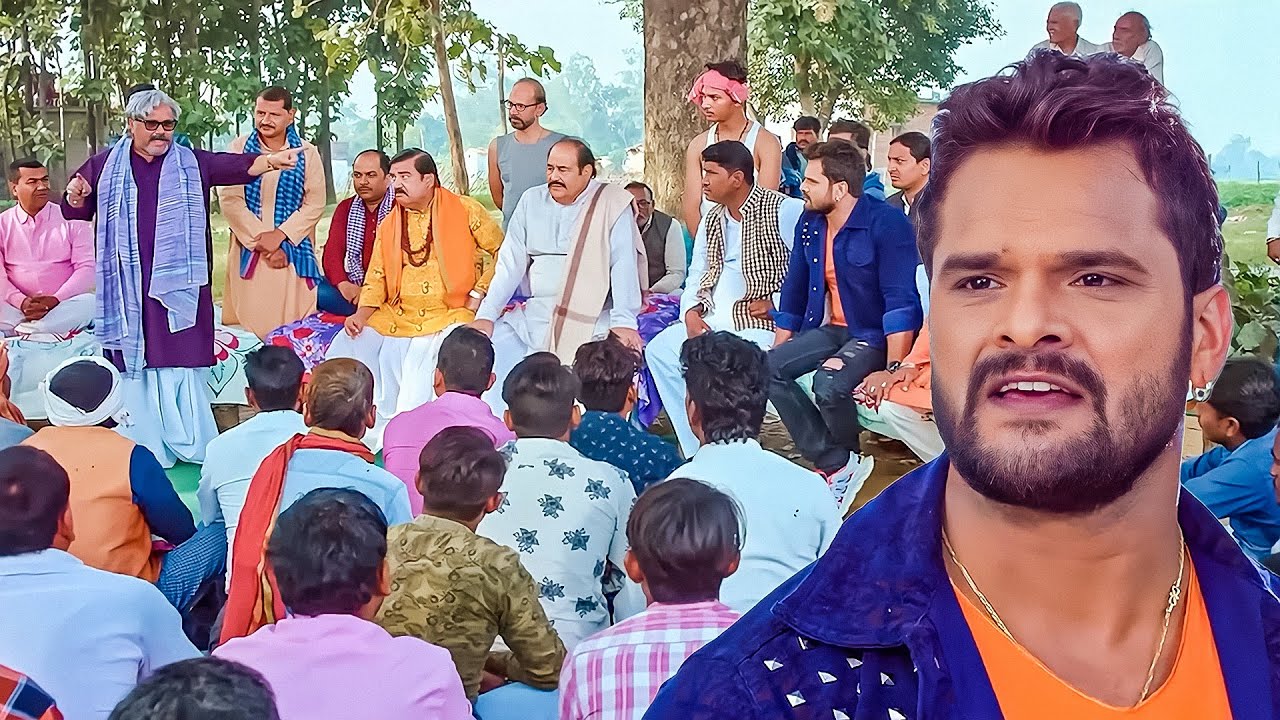 खेसारी लाल ने अपने बाप को भरी पंचायत में बेइज्जती कर दिया | Manoj Tiger, Prakash Jais Movie Scene
