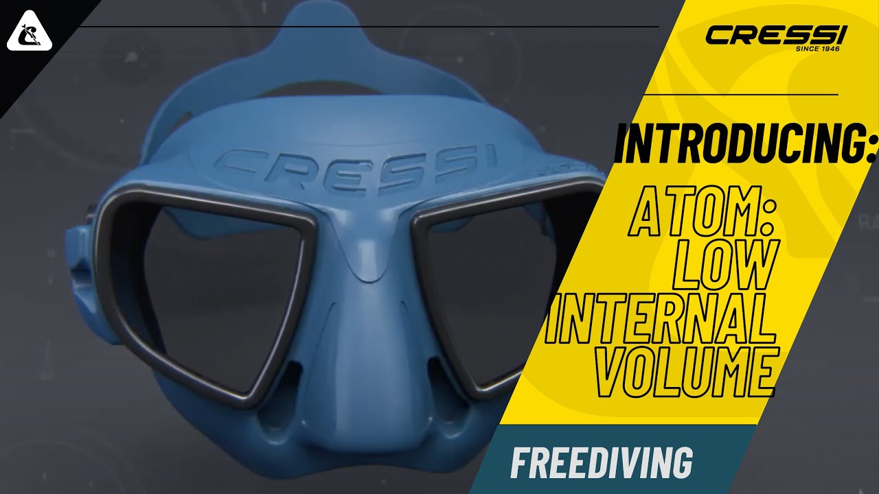 [INTRODUCCI&Oacute;N: Atom Low internal volume, free-diving mask ]