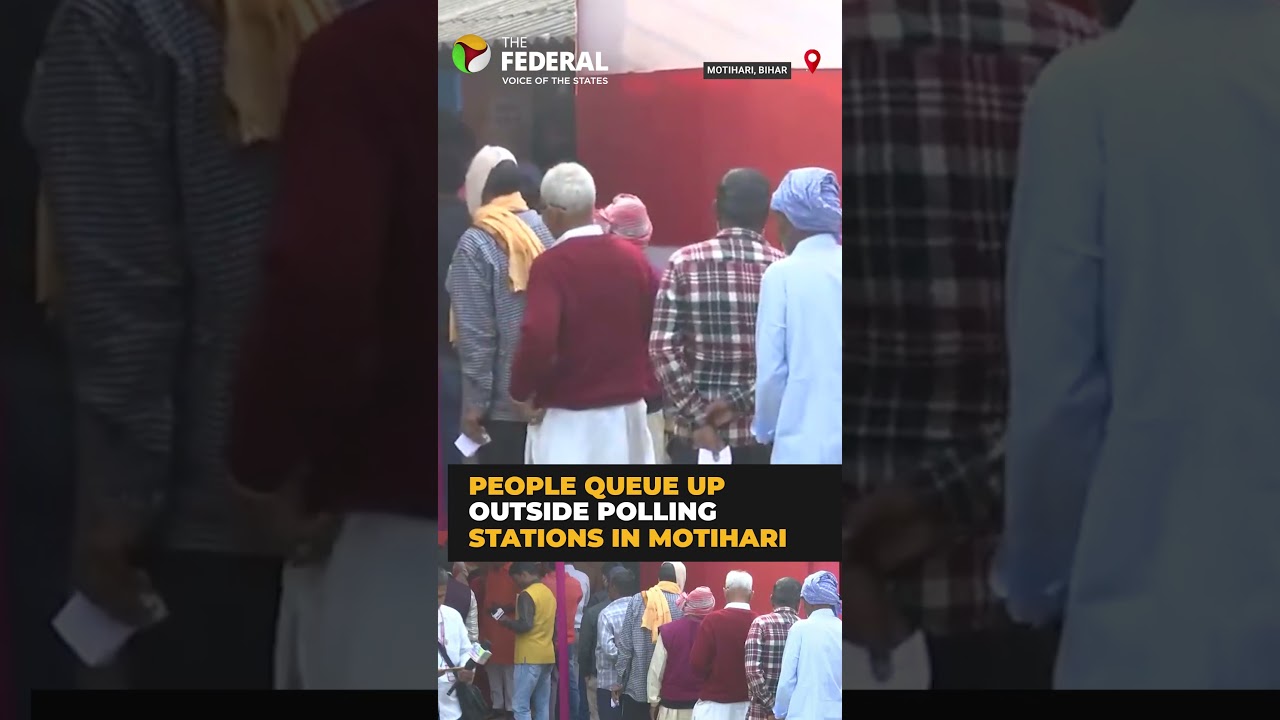 Bihar Elections 2025: Voters line up in Motihari for final phase of polling