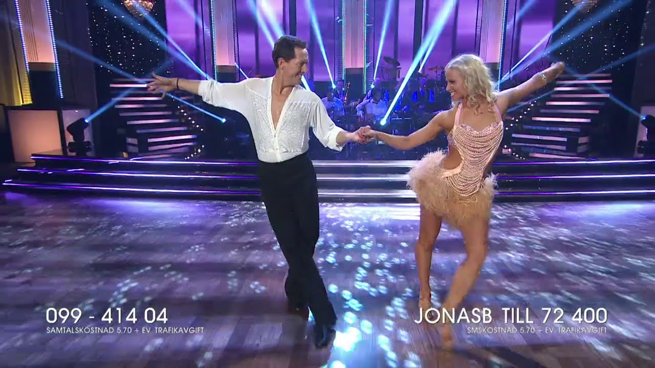 Jonas Björkman och Veera Kinnunen - Samba - Let’s Dance (TV4)
