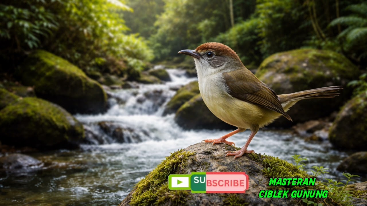 Masteran Ciblek Gunung Gacor 🔥 Suara Jernih Alam Hutan Tropis Tepi Sungai