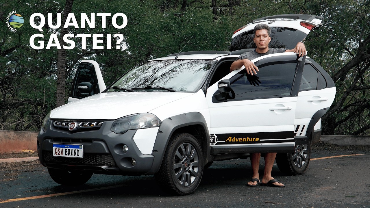 Quanto gastei para deixar minha Palio Weekend Adventure nova de novo — veja o resultado final