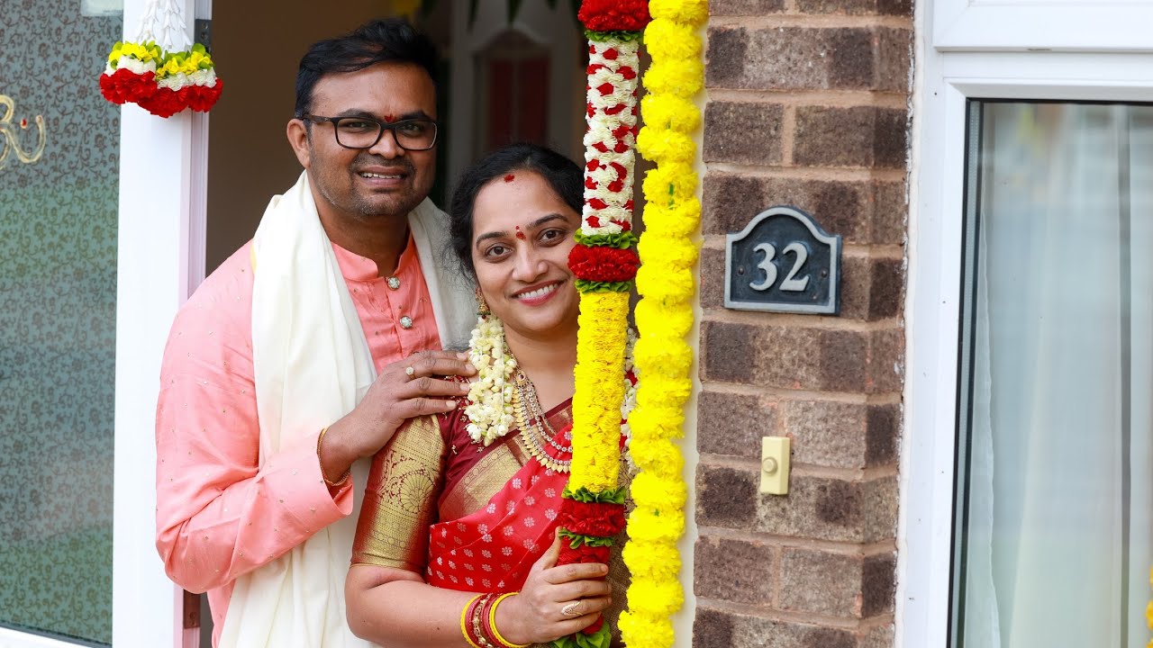 Whenky Nikitha Gruhapravesham | Birmingham | UK | Housewarming #telugu #housewarming #cinematic