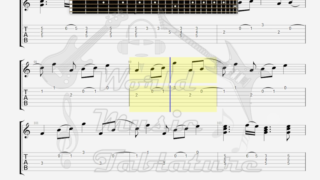 Dizzy Mizz Lizzy   Silverflame GUITAR TAB