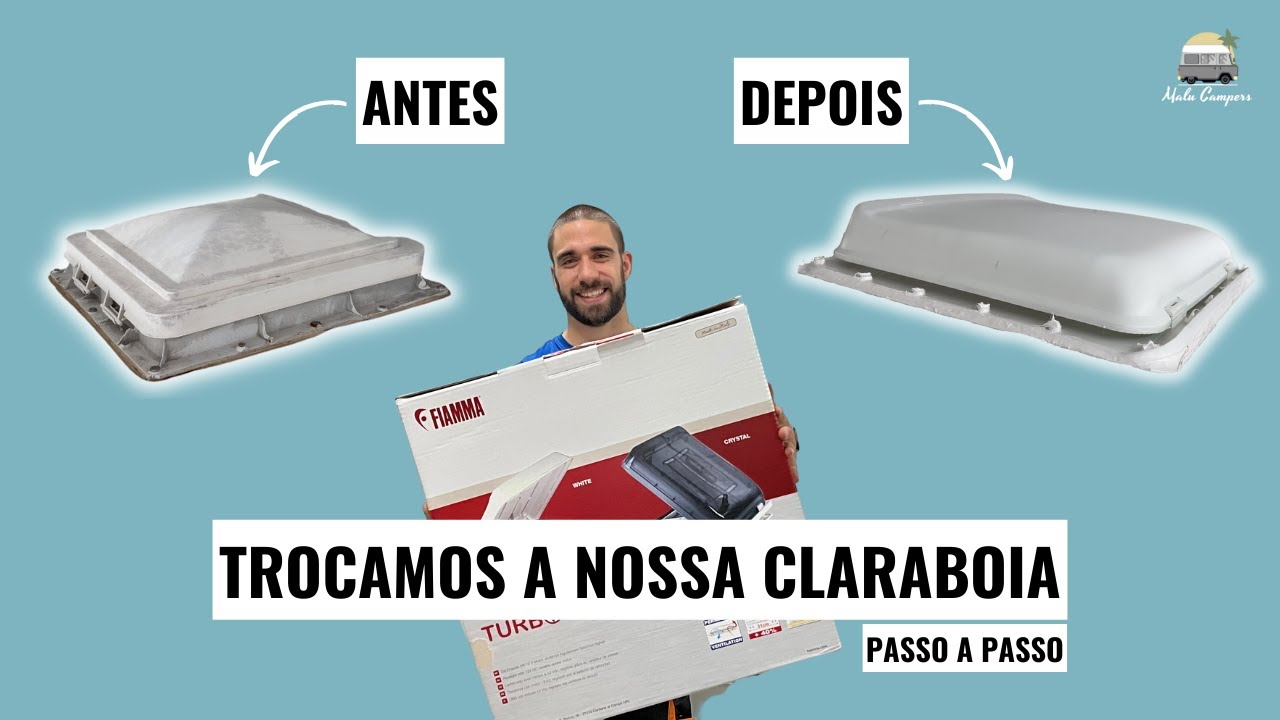Como montar uma claraboia numa Camper Van! (Passo a passo) - Fiamma Turbo Vent 40