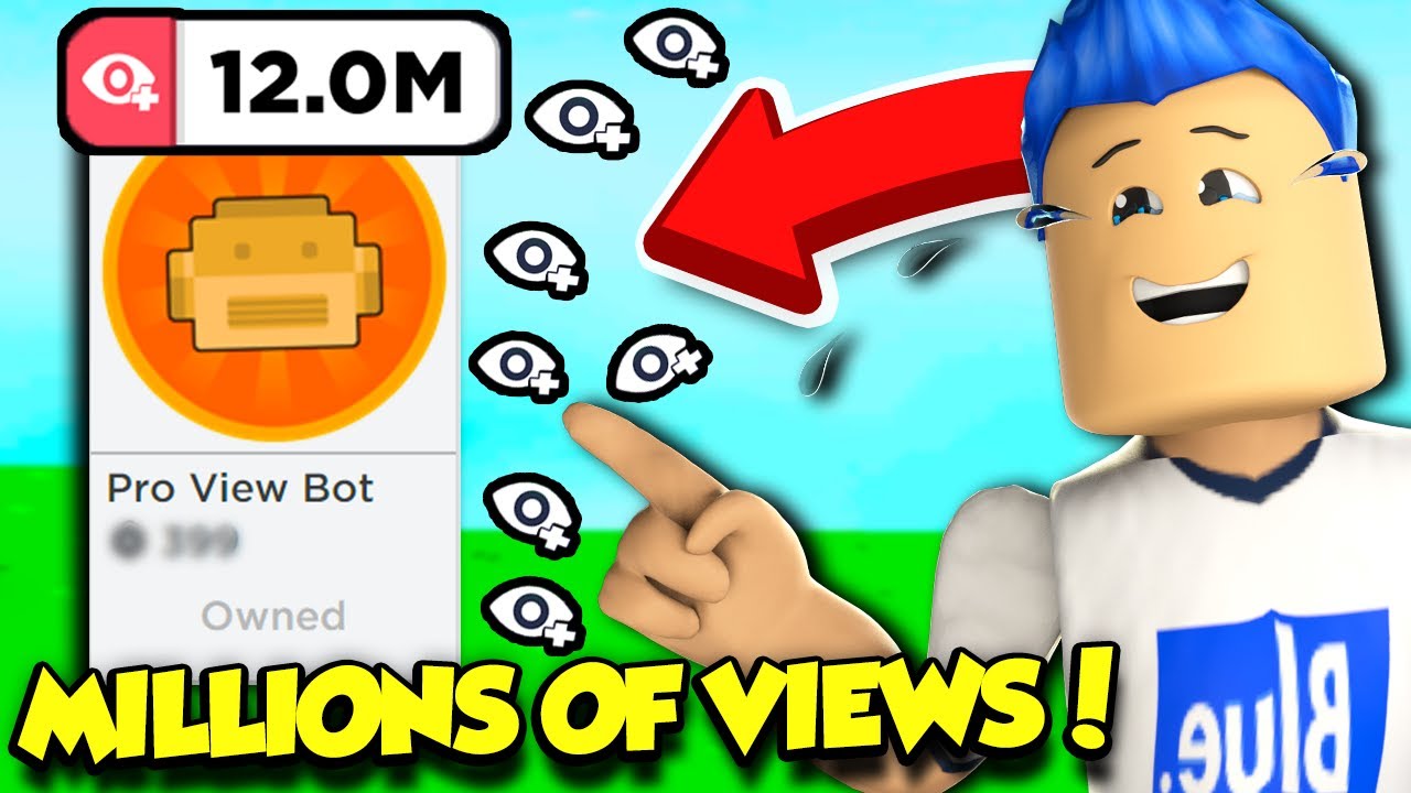 So I Bought A PRO VIEW BOT And Got MILLIONS OF VIEWS In Follower Simulator!! (Roblox)