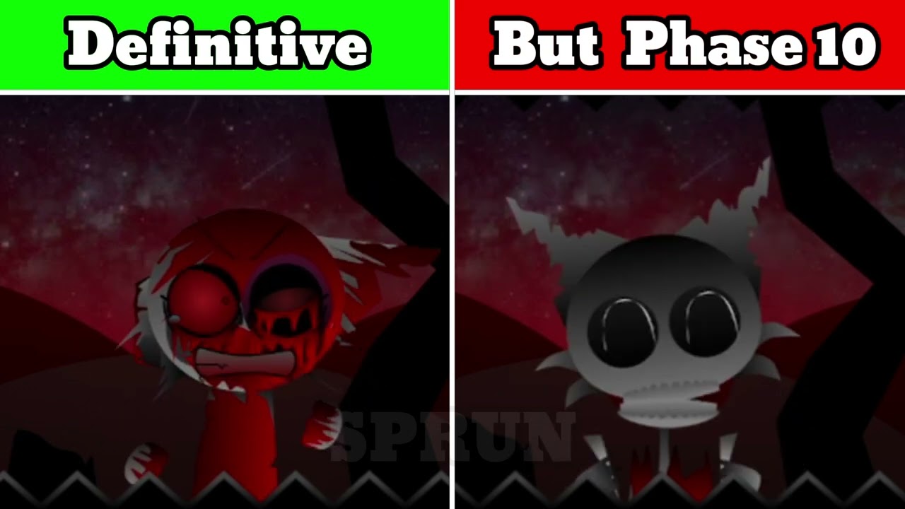 INCREDIBOX SPRUNKI: Phase 10 Definitive VS But New Phase 10 Version