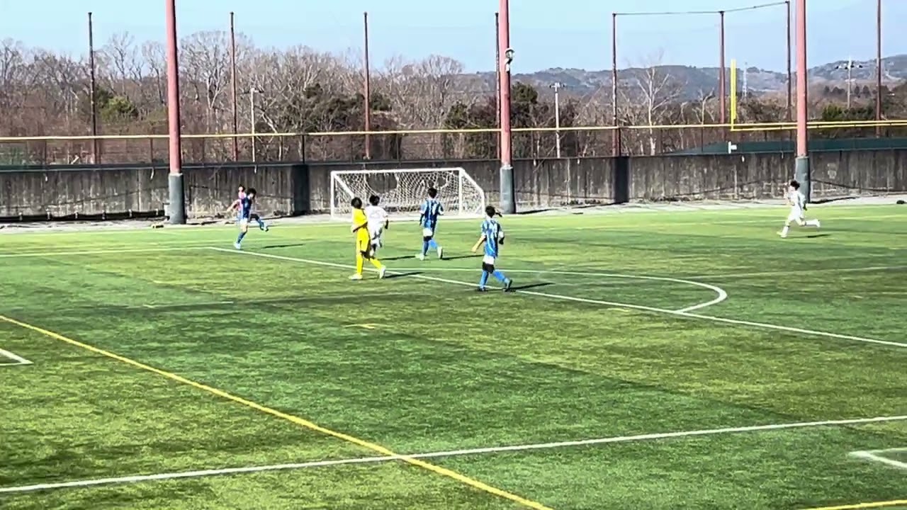 U14練習試合　エクセルシオール対フォンテ静岡②