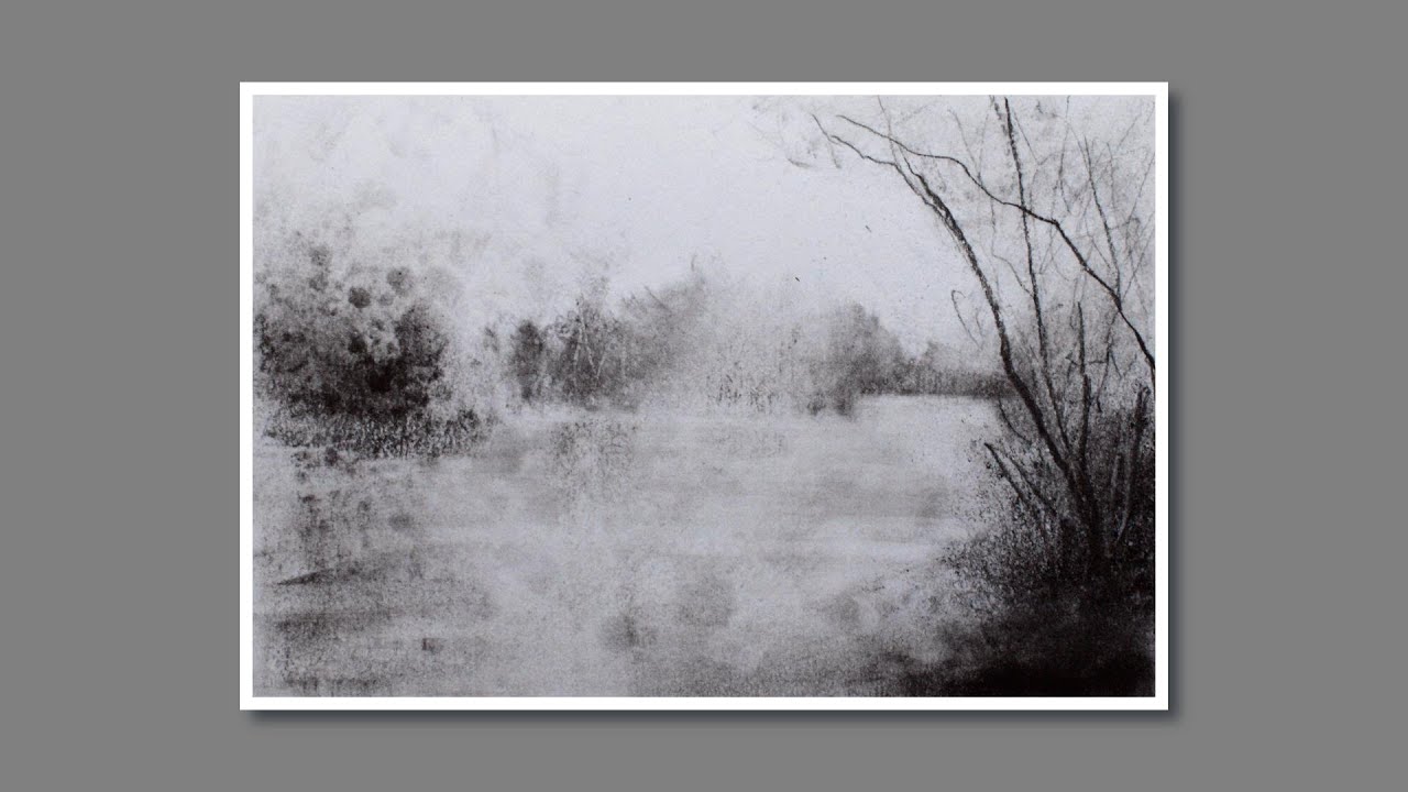 Charcoal sketchbook study time-lapse #charcoal #charcoaldrawing #art #charcoalsketch