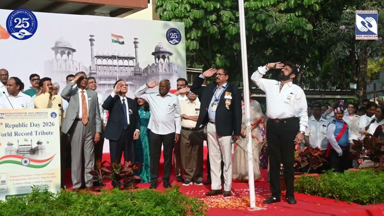 Total Laryngectomy Survivors Sing India’s National Anthem | Republic Day 2026 at Basavatarakam