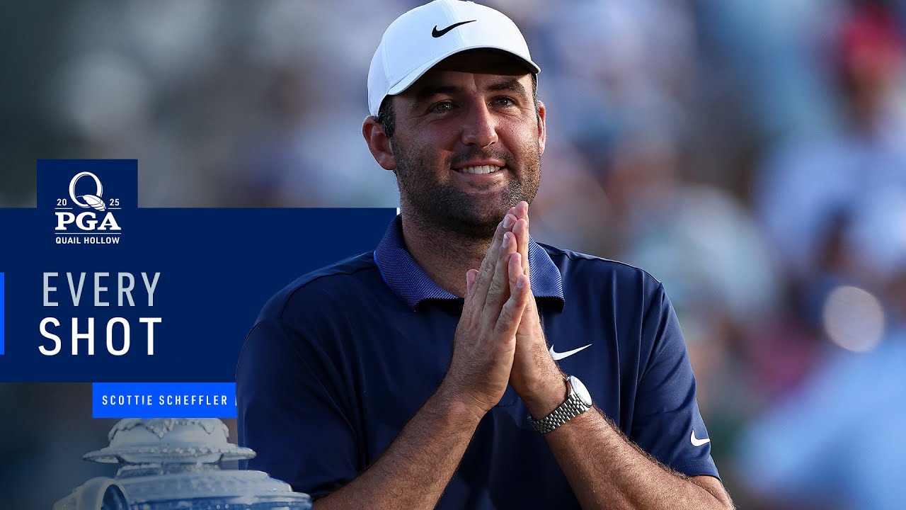 Every Shot from Scottie Scheffler's Historic Victory! | 2025 PGA Championship