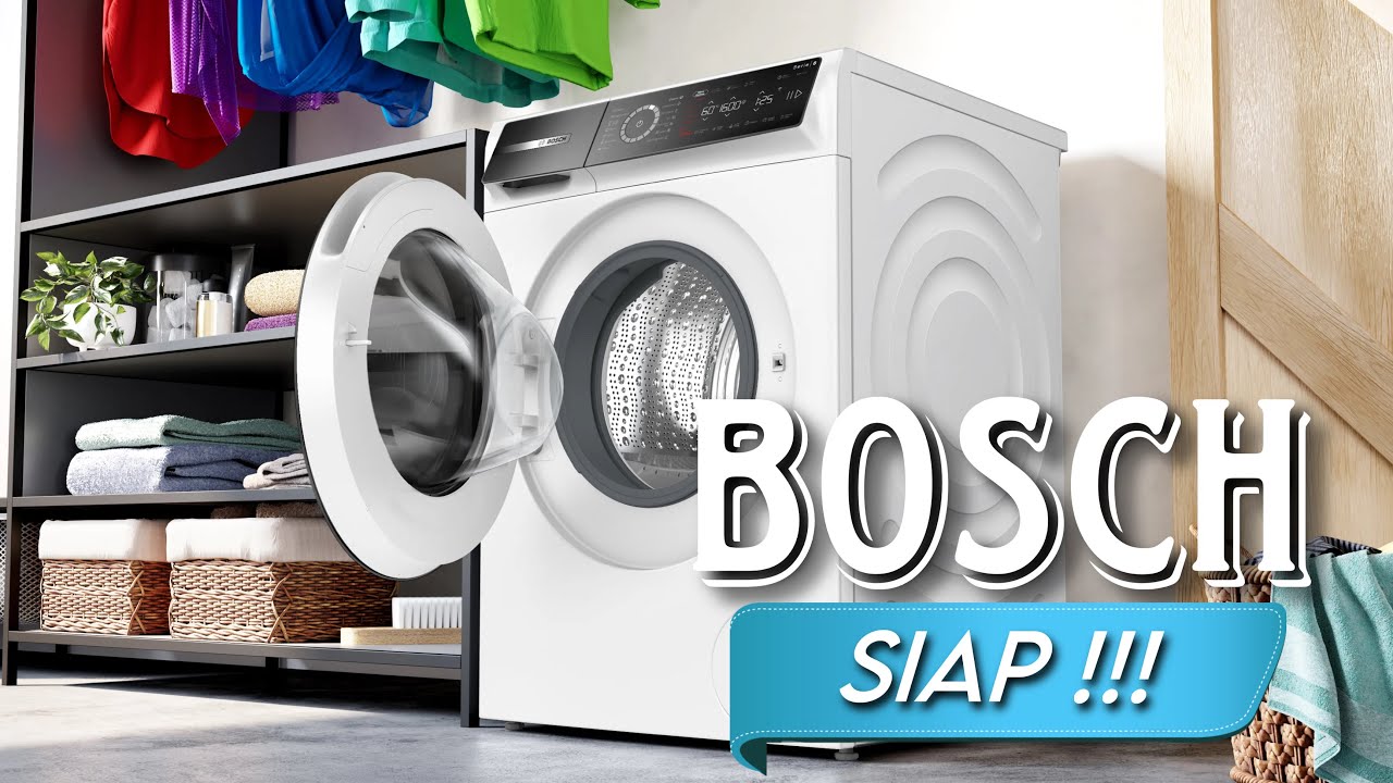Jadi Tertarik Sama Mesin Cuci Front Loading BOSCH 8 Kg 7 Jutaan WGG434E0ID