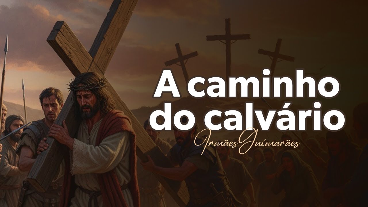 IRMÃS GUIMARÃES | A CAMINHO DO CALVÁRIO (Lyric Oficial)