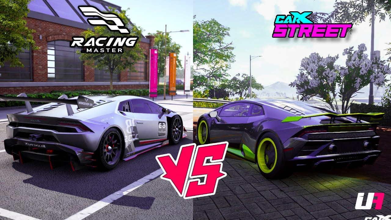 CARX STREET🔥VS🔥RACING MASTER 👀 [LAMBORGHINI HURACAN]