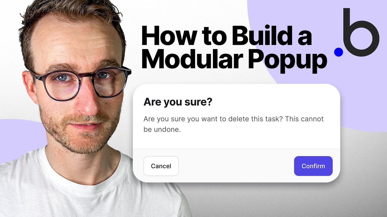 Build a modular popup in Bubble and use it EVERYWHERE