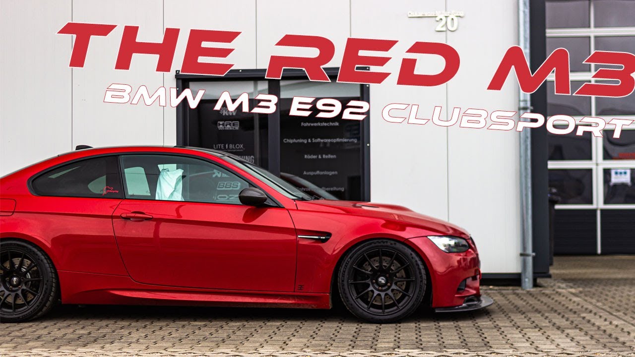 Ein 420PS BMW M3 in ROT?? M3 E92 mit Recaro Sitzen, GT4 Teilen & mehr | Laptime-Performance