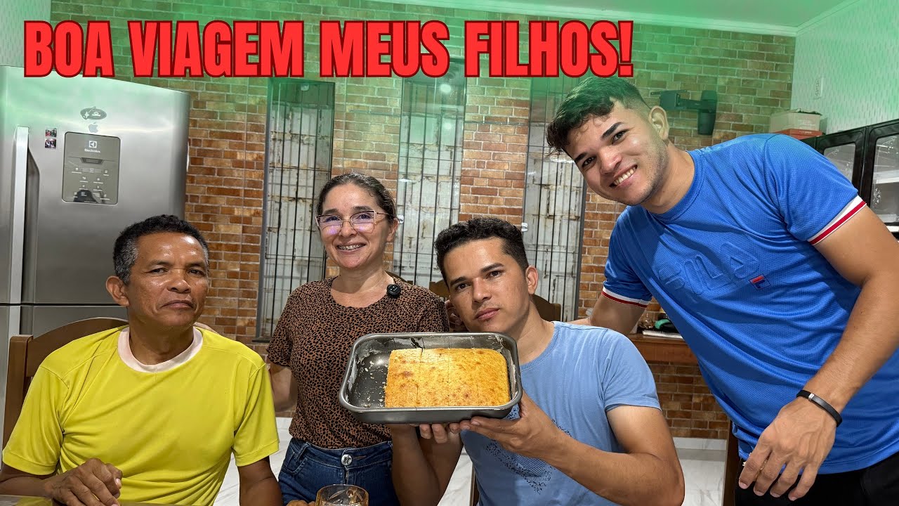 Fiz um bolo para despedir do @ElizeuSilvaTV e Malaquias❤️
