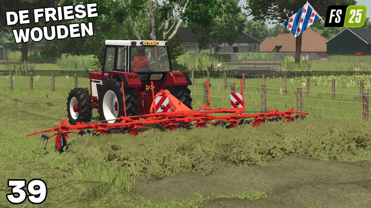Kalfjes Verhuizen, Hooi Maken & Druk Met Oogsten | De Friese Wouden #39 | FS25