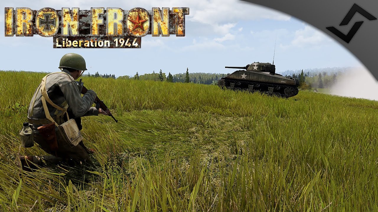 US Army in France w/ Sherman Support 1944 - ARMA 3 Iron Front WW2 Mod