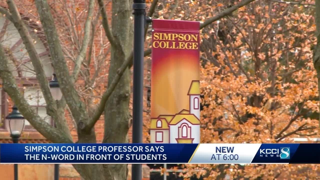 Simpson College faculty member accused of using racial slur in front of students