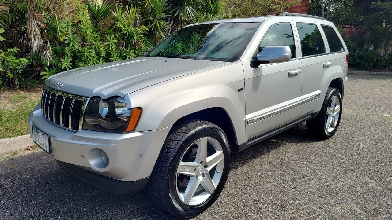 Jeep Grand Cherokee 5.7 V8 Hemi 2007 - 53 mil km originais - rodas da SRT