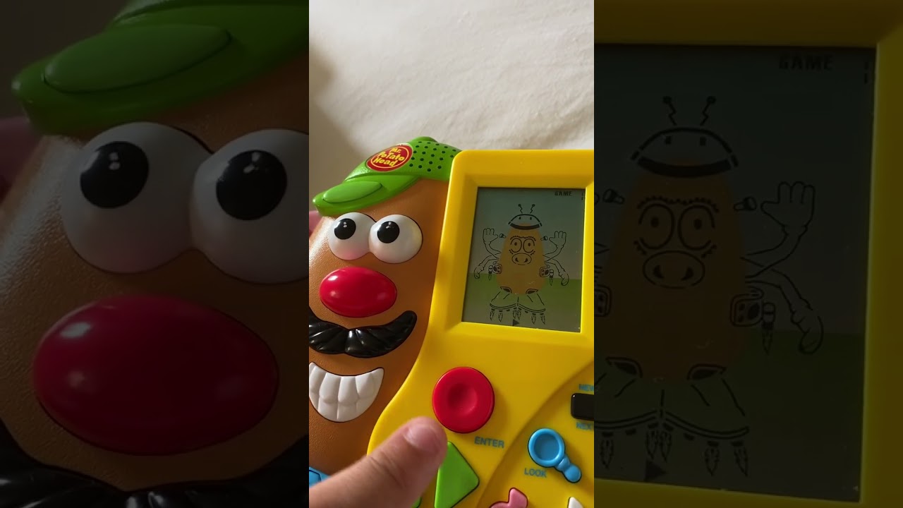 1997 Playskool Hasbro Mr. Potato Head Electronic Toy Handheld Game (Easy Game Version)
