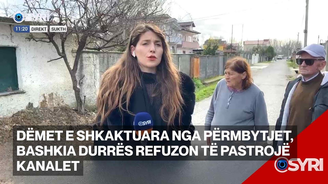 Dëmet e shkaktuara nga përmbytjet, Bashkia Durrës refuzon të pastrojë kanalet