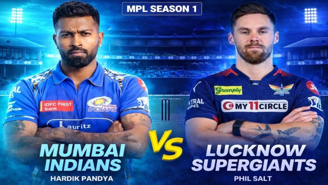 MI VS LSG MPL SEASON 1  LIVE STREAM | MADDYGAMING | CRICKET 26