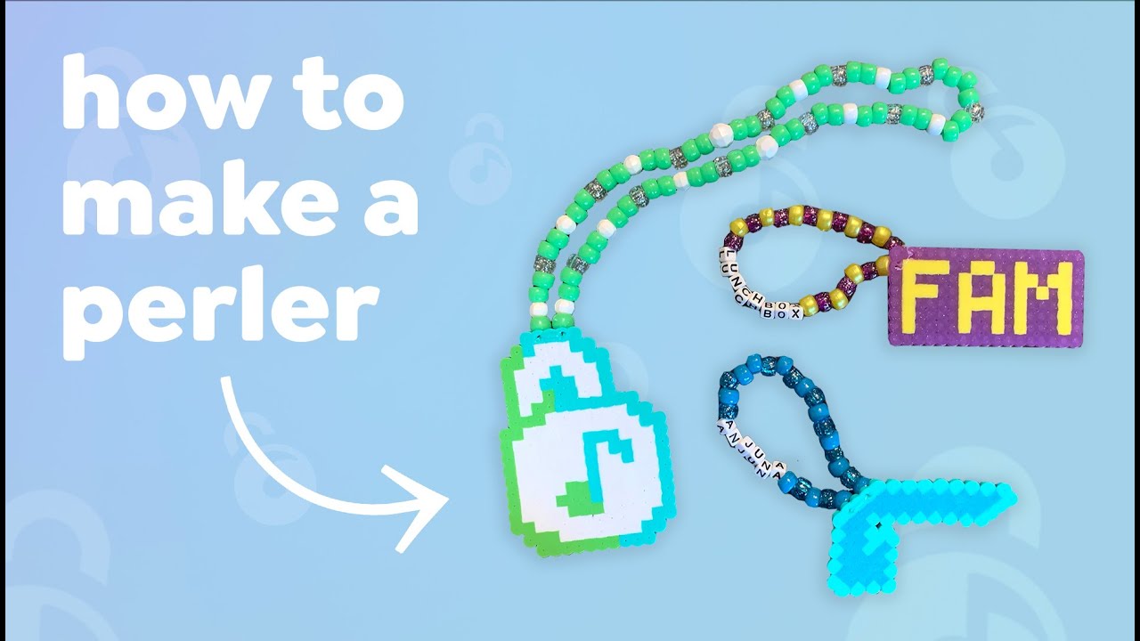 How to Make a Perler Necklace & Bracelet | 3 Design Ideas