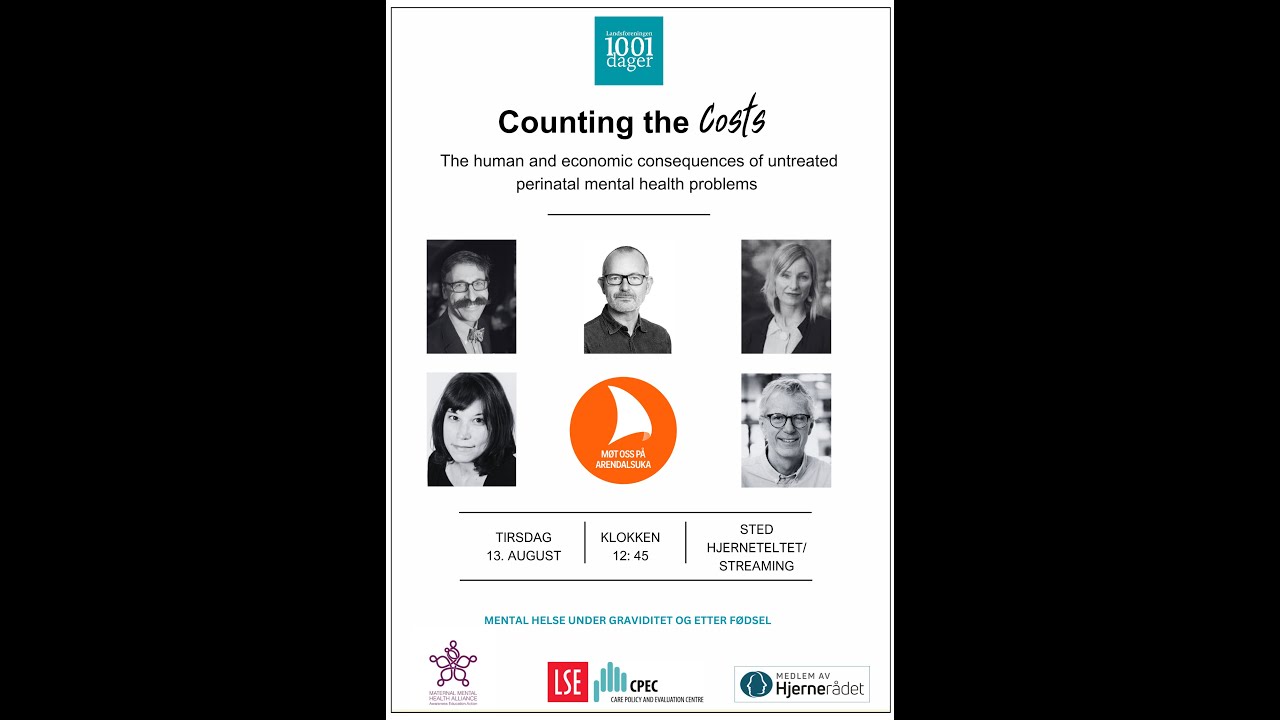 COUNTING THE COSTS – PERINATAL MENTAL HEALTH (PMH)