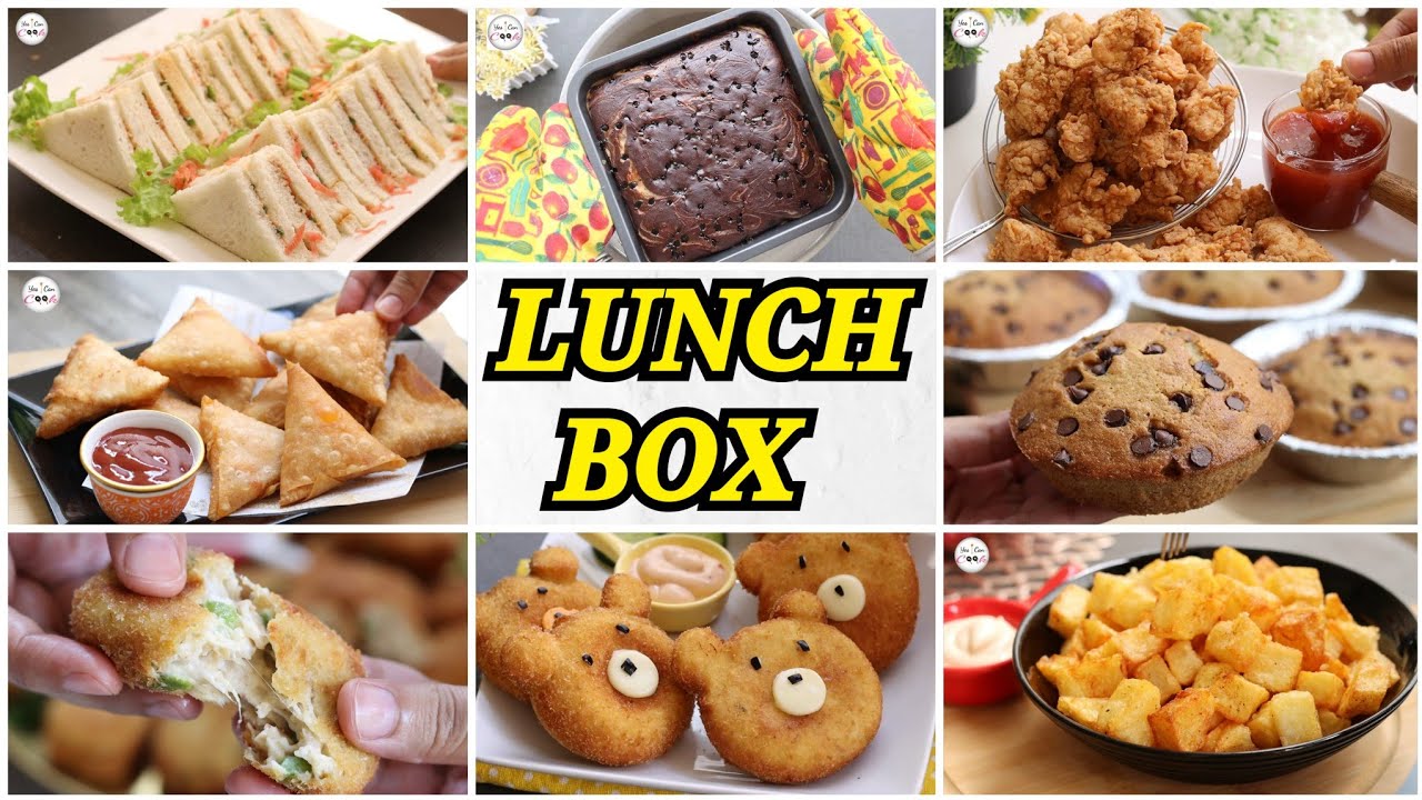 8 Kids Special Recipes ❗️ Tiffin Box Recipes by (YES I CAN COOK)