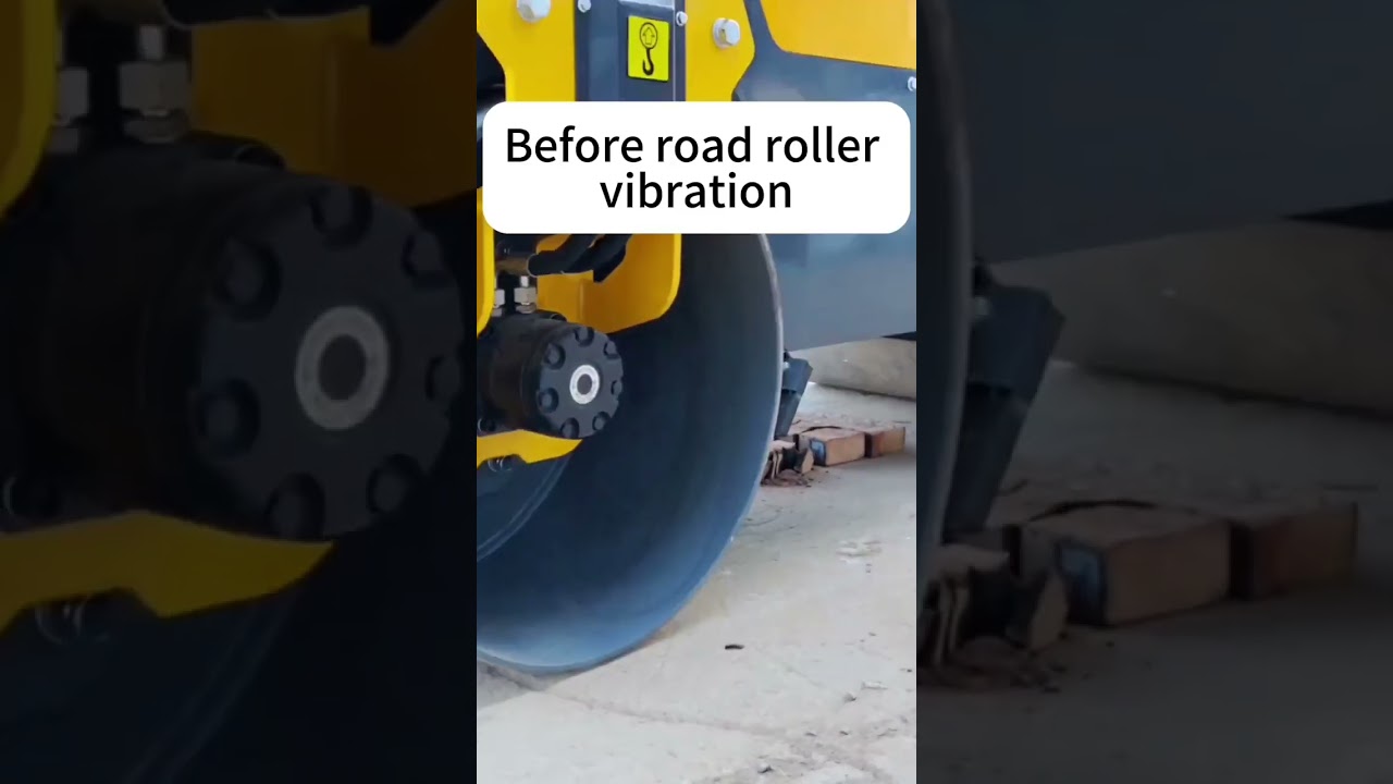 Road Roller Vibration Rodillo compactador  #roadroller #youtubeshorts #rodillocompactador