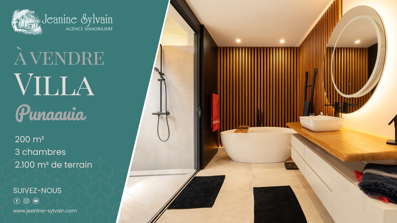 💎A vendre :  Luxe et élégance sur les hauteurs de Punaauia🌅