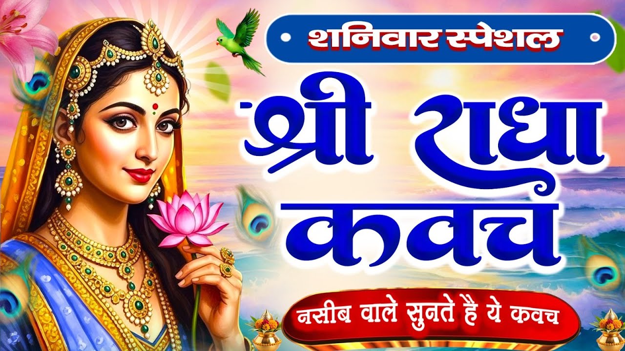 शनिवार के दिन राधा कवच का पाठ सुनने से अखंड सौभाग्य और धन के भंडार खुलेंगे Radha Kavach