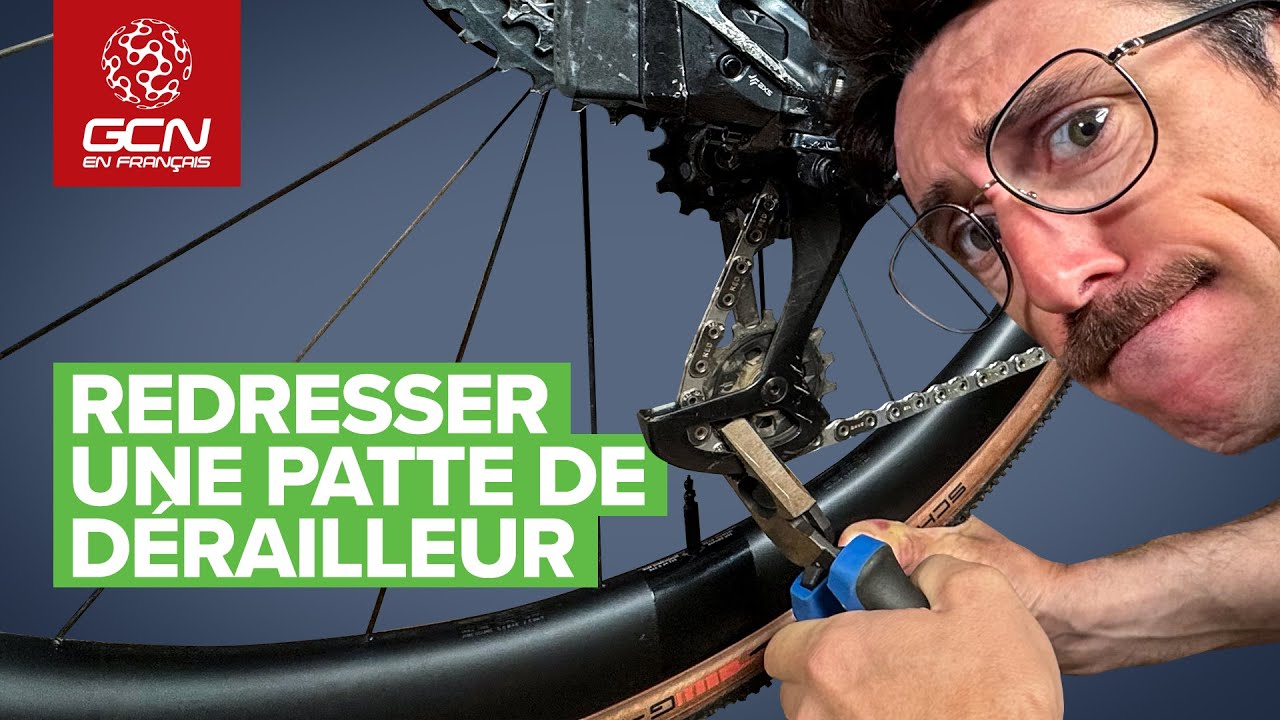 Tuto simple pour redresser une patte de dérailleur tordue