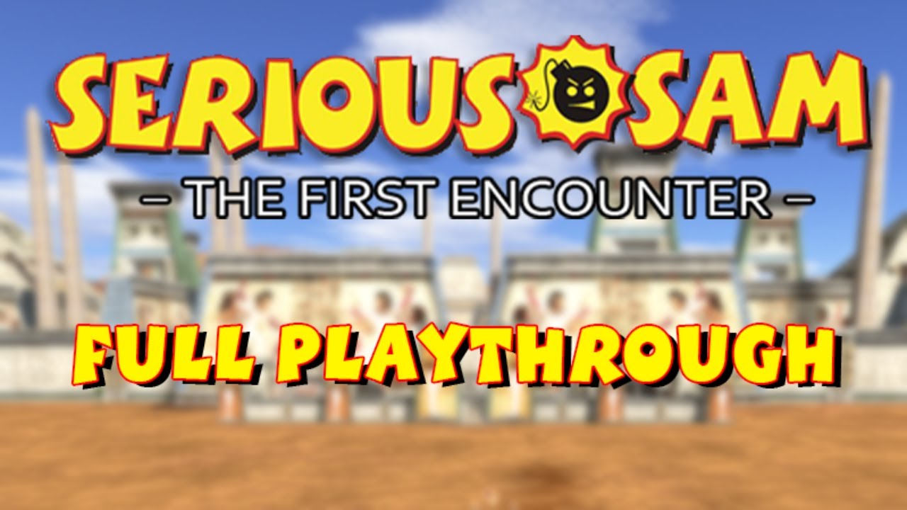Serious Sam: The First Encounter - FULL GAME Playthrough (Hard) - 1440P 60 FPS