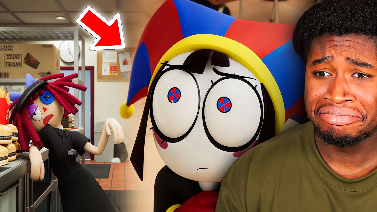 WORKING IN FAST FOOD SUCKS! | THE AMAZING DIGITAL CIRCUS EPISODE 4