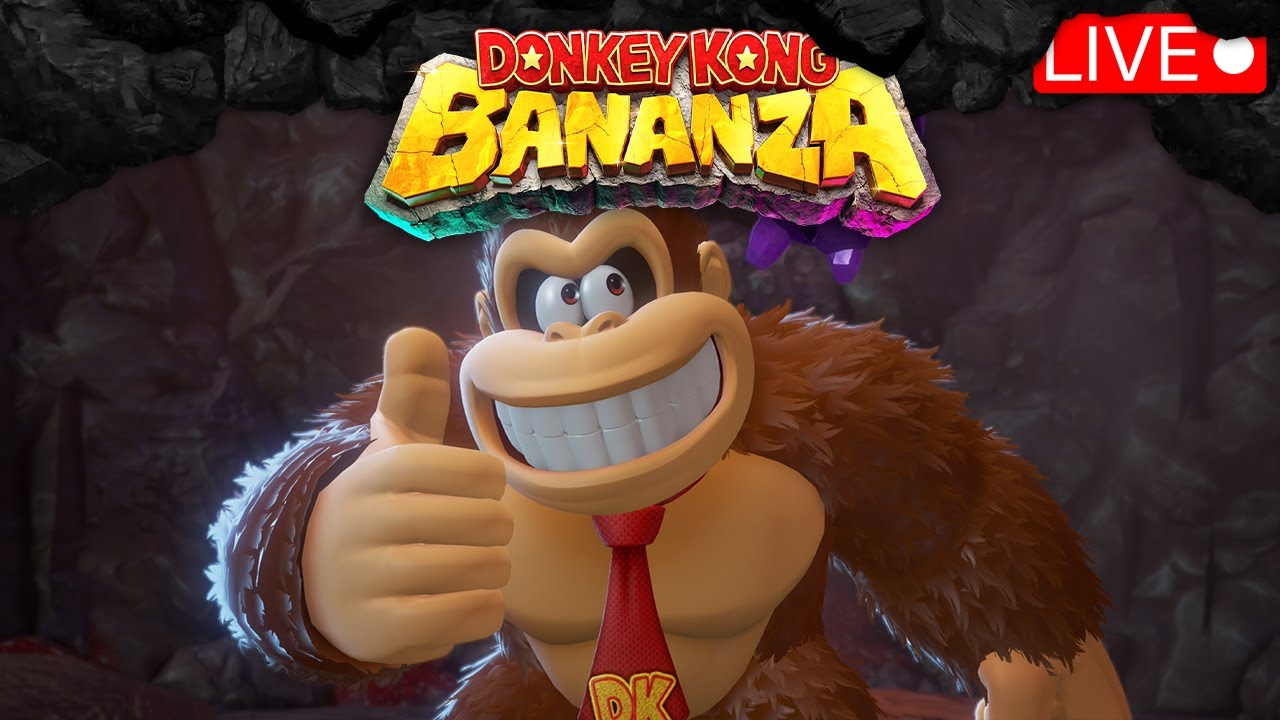 Chillen in 🍌 Donkey Kong BANANZA! | V-Stream 434