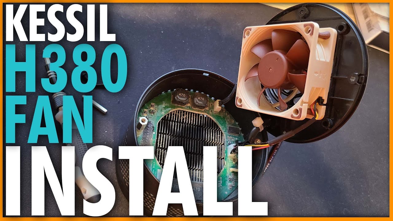 Kessil H380 Fan Replacement