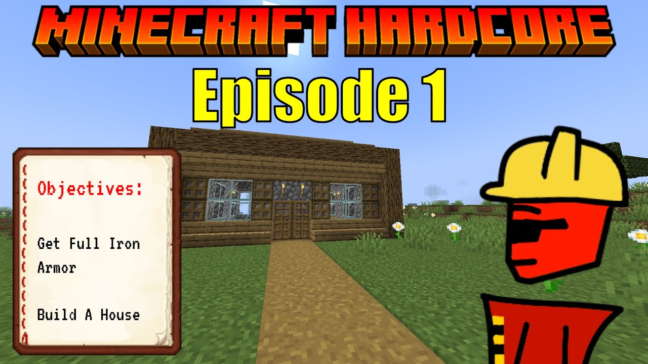 I Built My House In Minecraft Hardcore