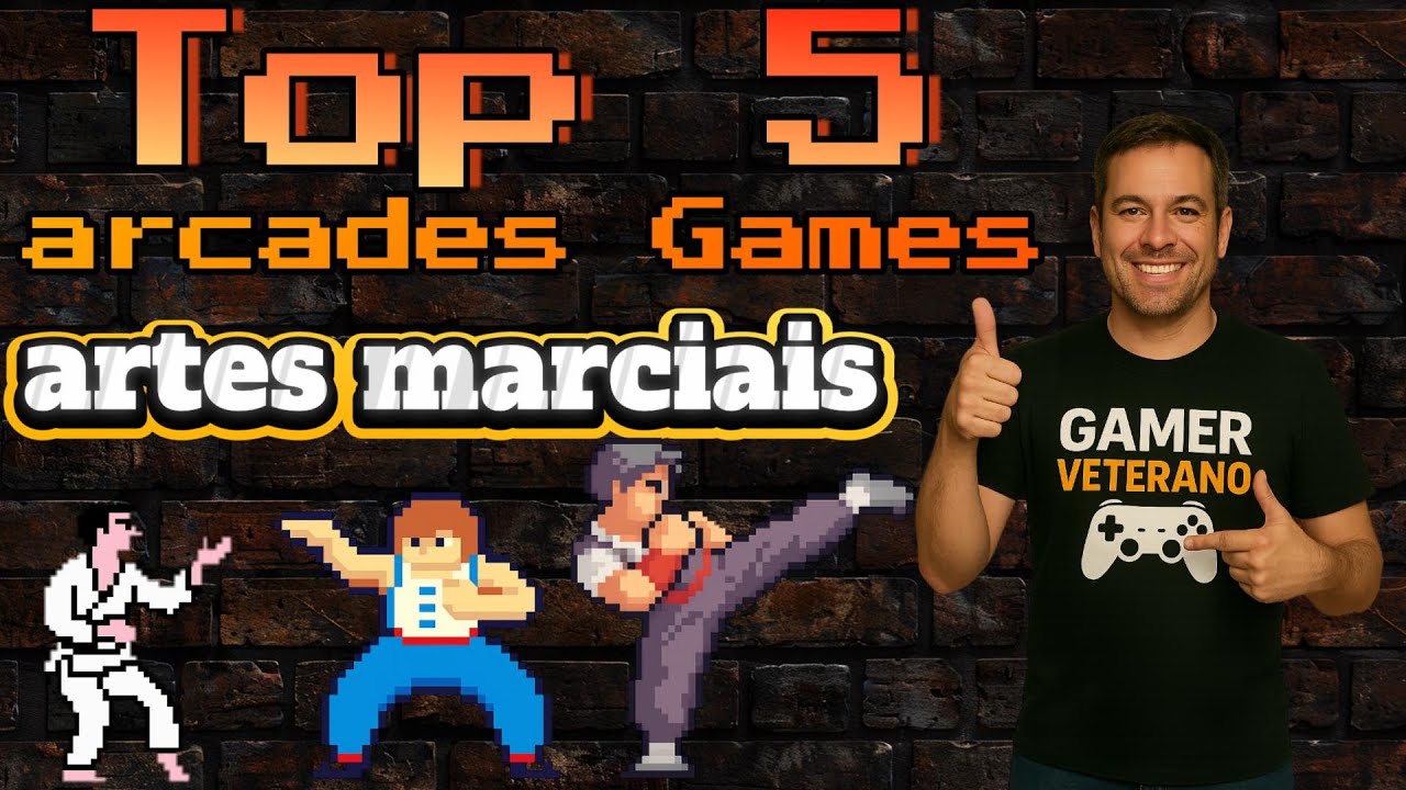 Top 5 árcades de artes marciais