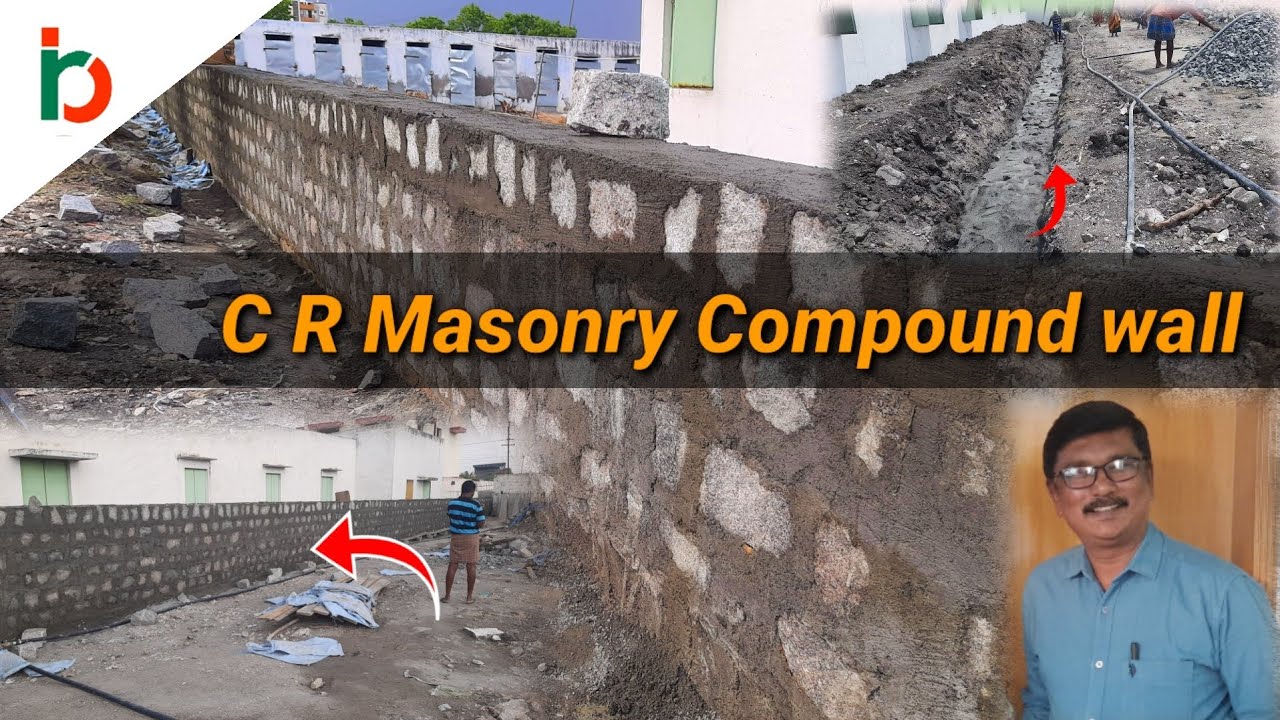 C R Masonry Compound wall.