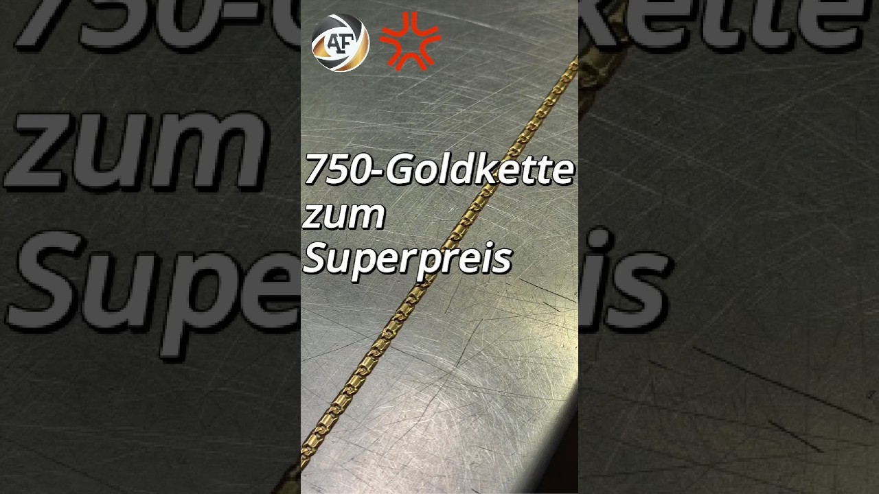750-Goldkette zum Toppreis